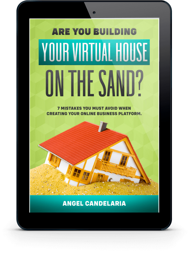 virtual house on the sand